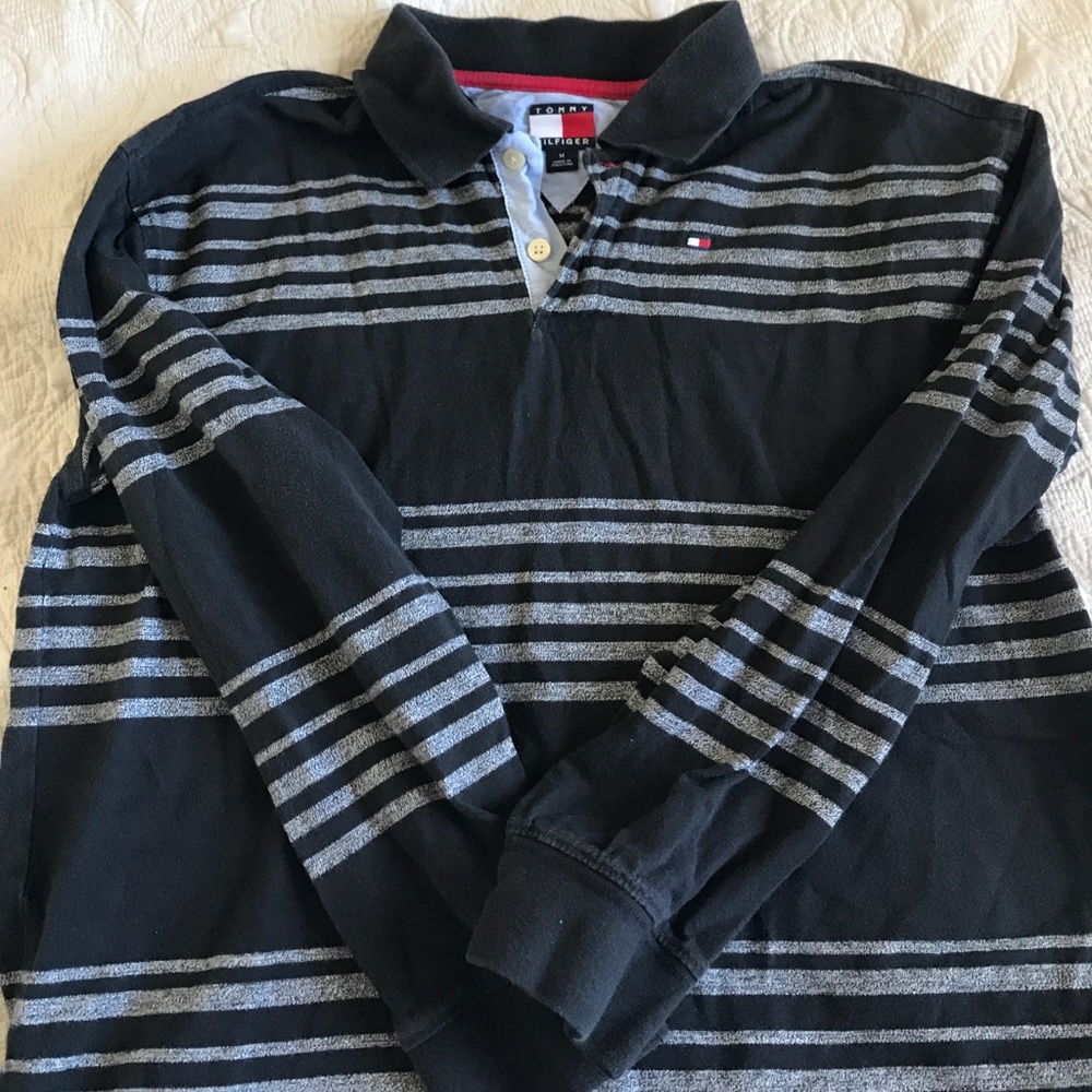 Boys long sleeve hilfiger top
