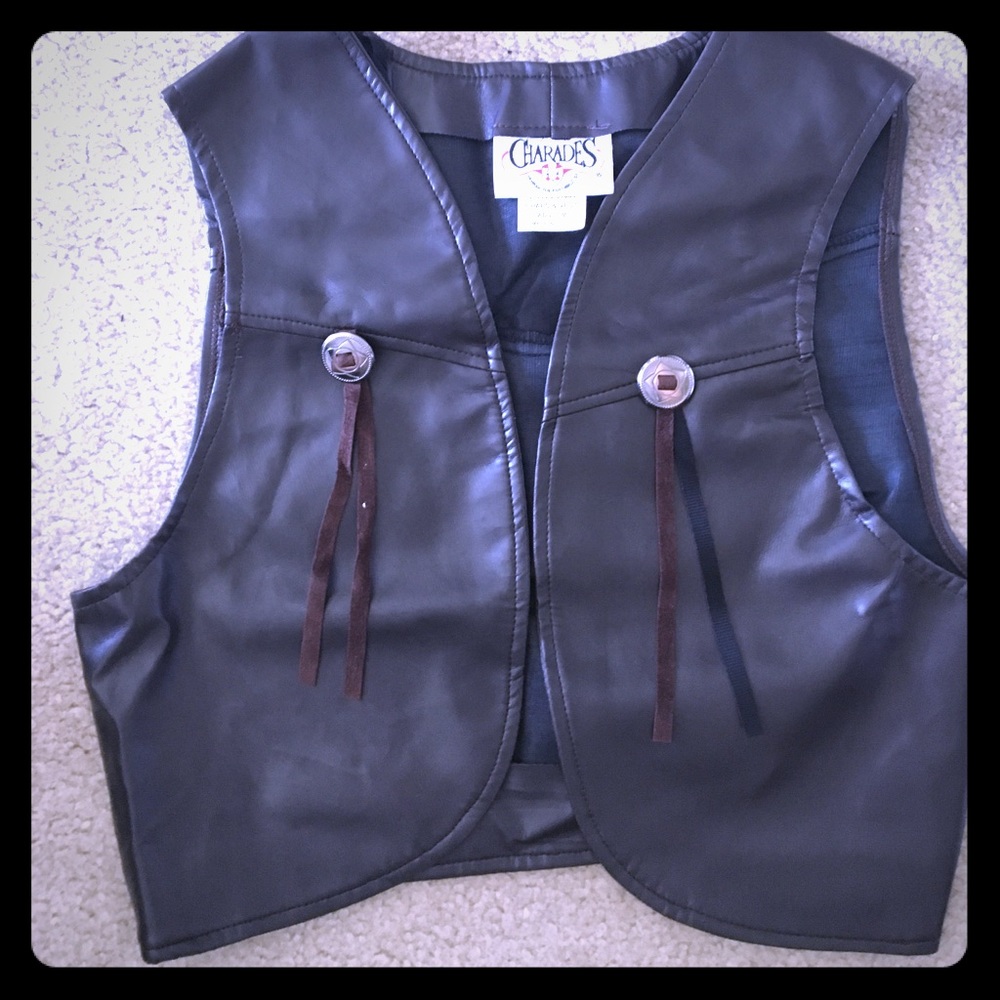 Brown Costume Vest