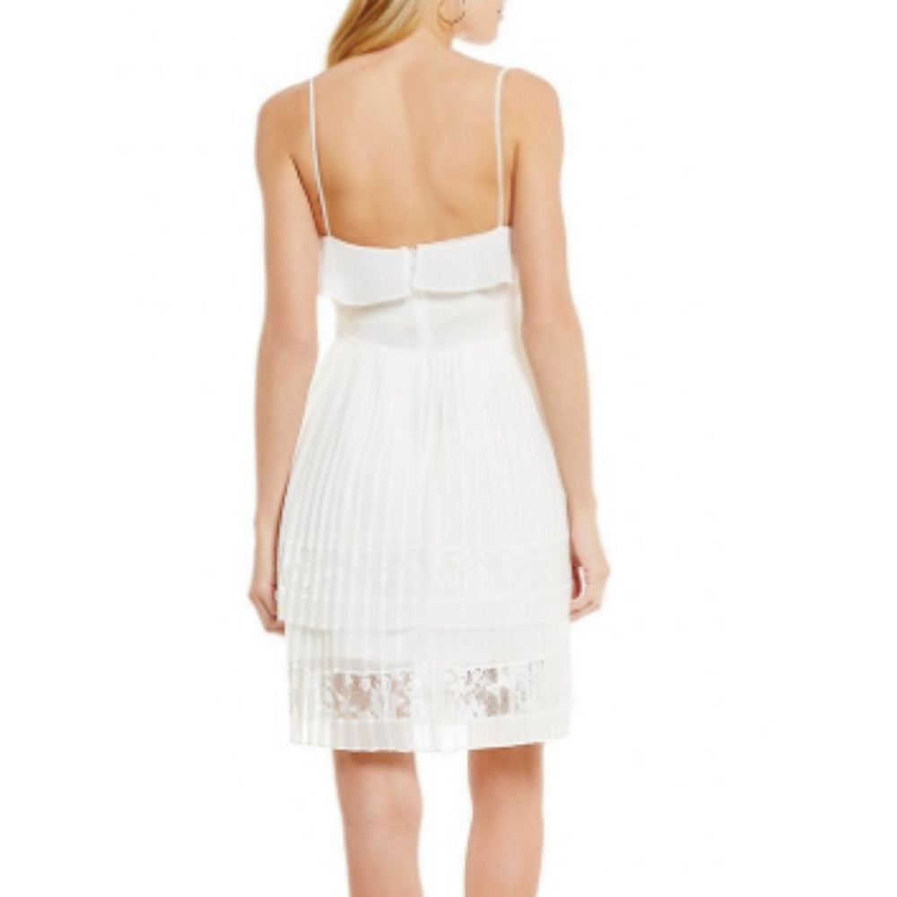 NEW French Connection Adanna Ruffle,Lace Dress - NEVER WORN - Picture 2 of 3