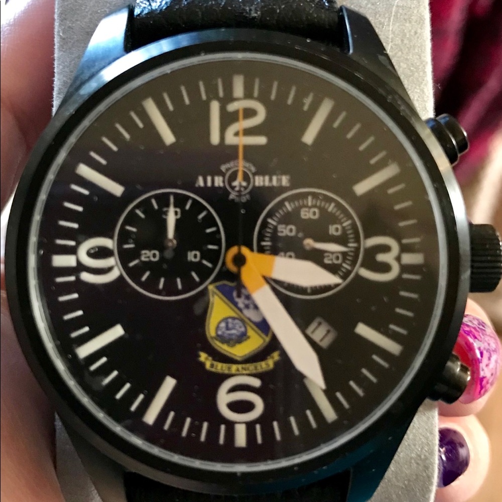 Air Blue Watch