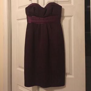 Elie Tahari Plum Cocktail Dress Size 4