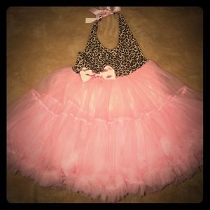 Girls Halter Dress - Medium (2 to 4 years)