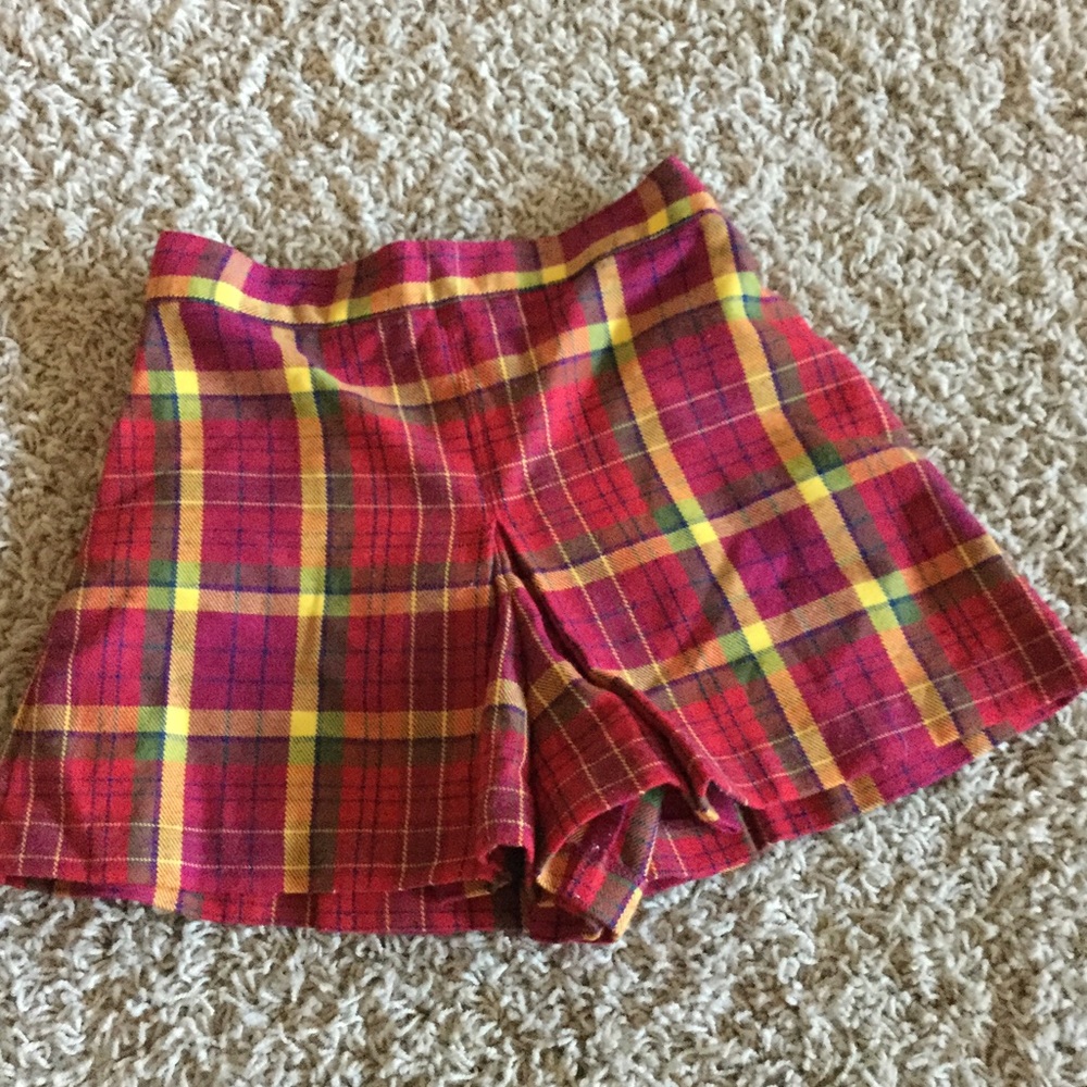 Gymboree Plaid Skort