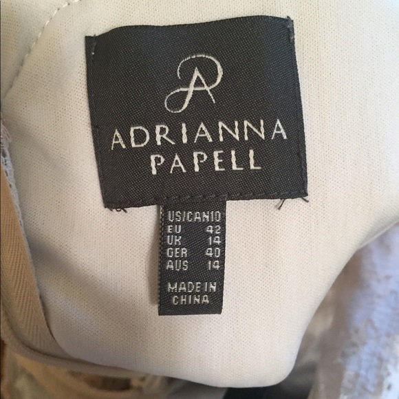 Adriana Papell Lace Gown - Picture 4 of 4