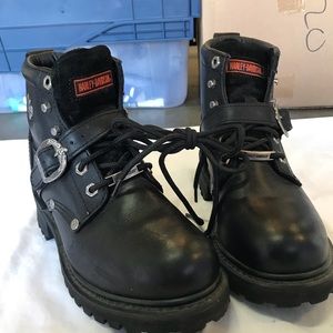 Harley Davidson Lace Up Boots