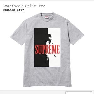 Supreme Scarface Split Tee Large
