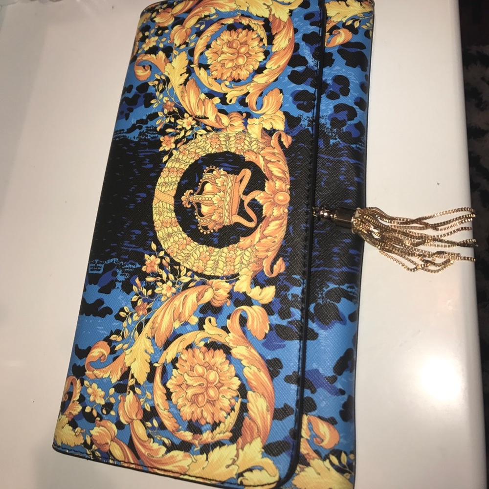 Beautiful blue Clutch
