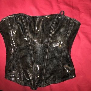 Glitter corset
