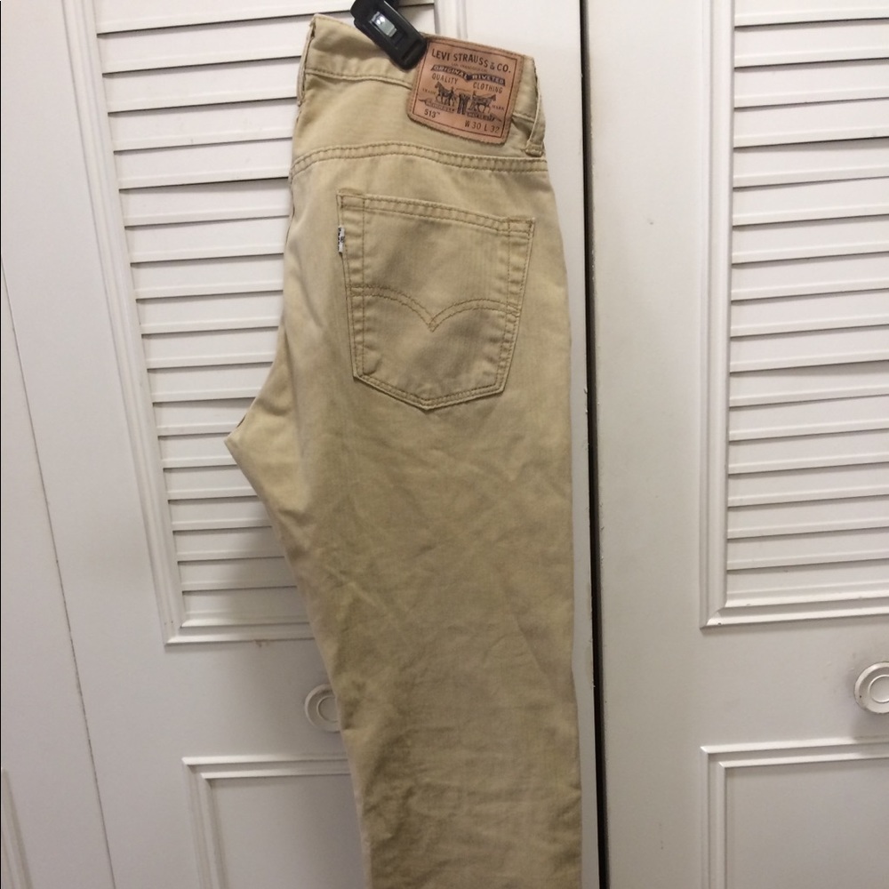 Tan Levi Jeans