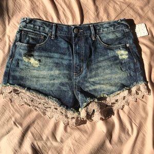 NWT Free People Aero Wash shorts W 29