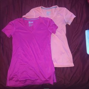 Dri fit nike tee shirts