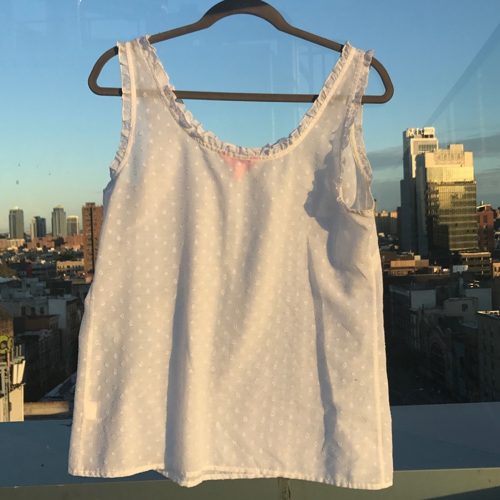 Lilly Pulitzer Swiss Dot Sleeveless Tank