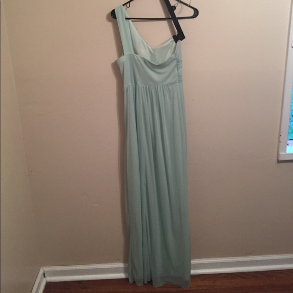 Sea foam prom dress - Picture 2 of 3