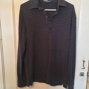 POLO by Ralph Lauren Stripped Navy Blue Men’s Polo