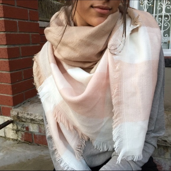 Fall Blanket Scarf 55x55 - Picture 2 of 2