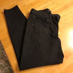 Ann Taylor loft black skinny jeans