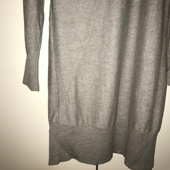 BCBG Grey Sweater Dress - Picture 3 of 5