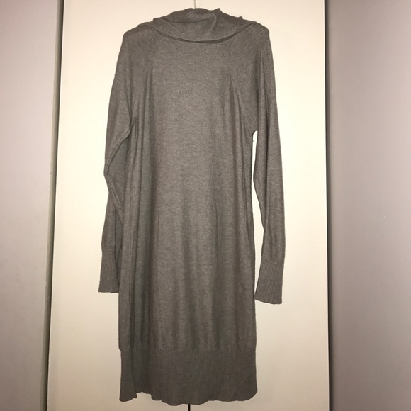 BCBG Grey Sweater Dress - Picture 5 of 5
