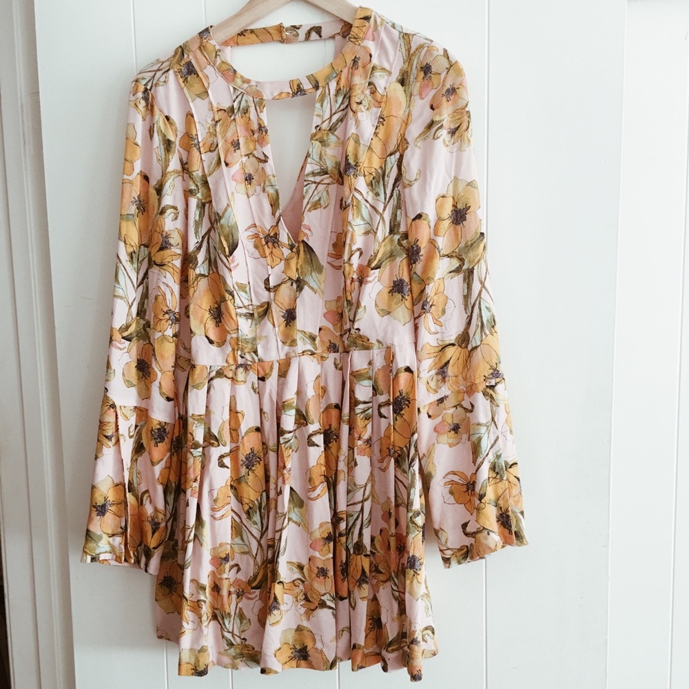 Free People Tegan Mini dress with pockets