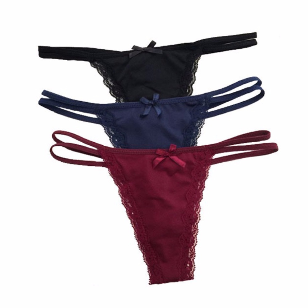 ✨NWT✨ Sexy strings lace thong bundle 