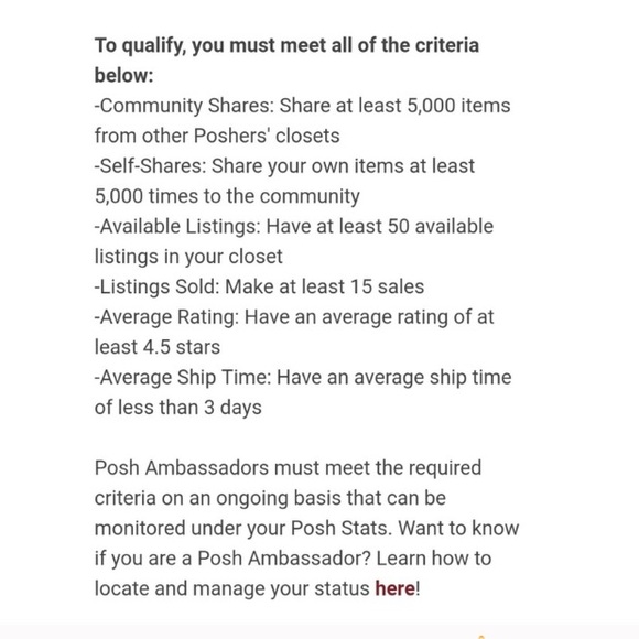 🎉🎉 POSH AMBASSADOR 🎉🎉 - Picture 4 of 4