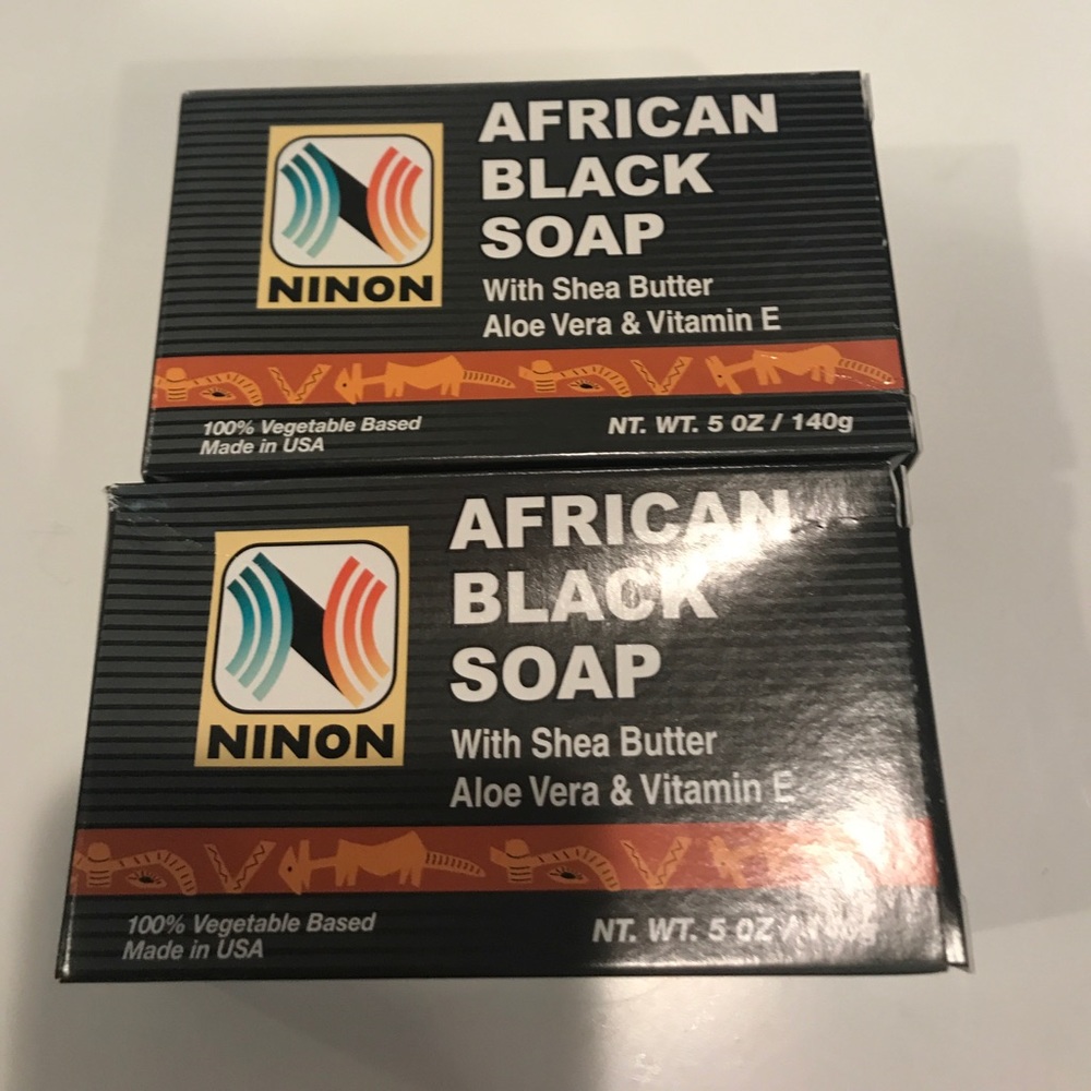 2 African black soap