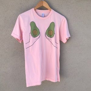 ✨ PINK HUMOROUS FROOBS AVOCADO TOP ✨