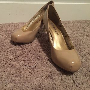Nude Madden Girl heels (5 for 25)