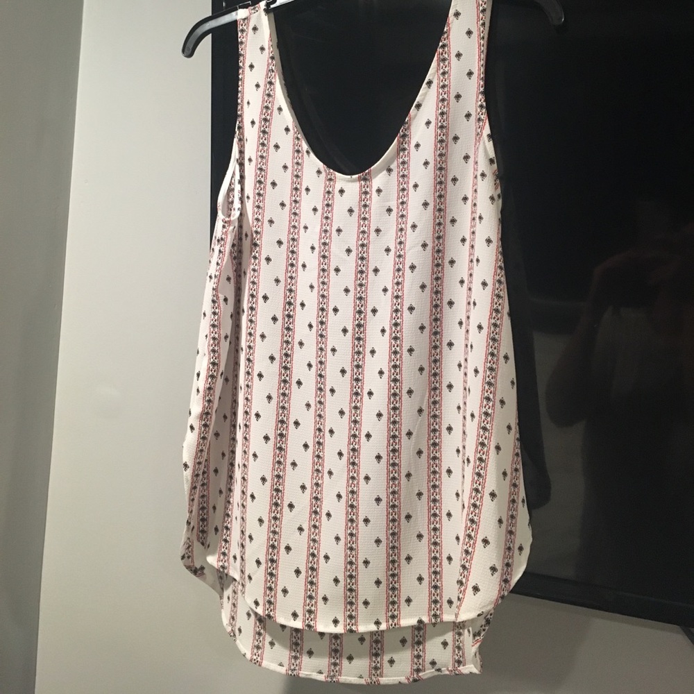 Aqua by Bloomingdales printed tank top