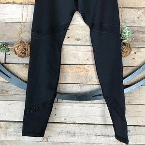 NEW WITH TAGS! Black mesh leggings