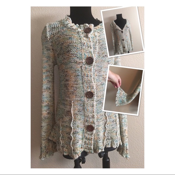 BCBGMaxAzria Sweaters - BCBG Mazazaria Boho Cardi