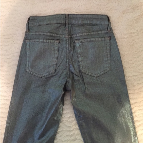 MINT METALLIC JEANS - Picture 5 of 5