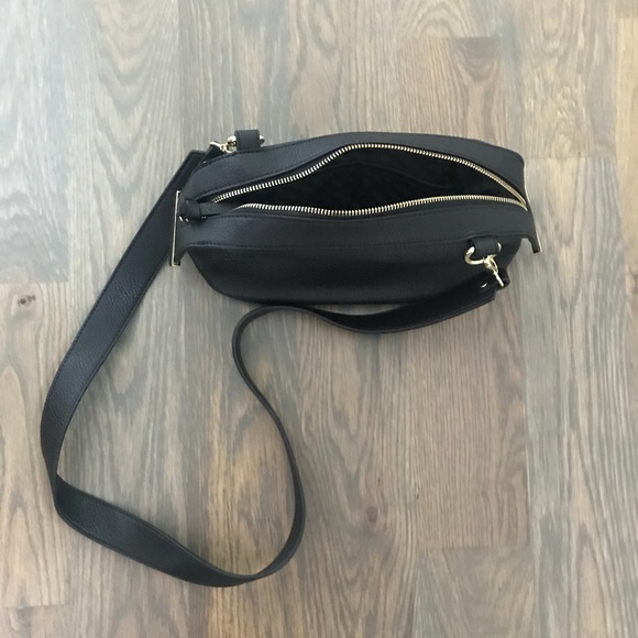 Brand new Steve Madden black and gold leather bag - Picture 3 of 3