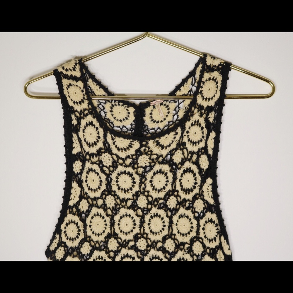 Free People Crochet Dress