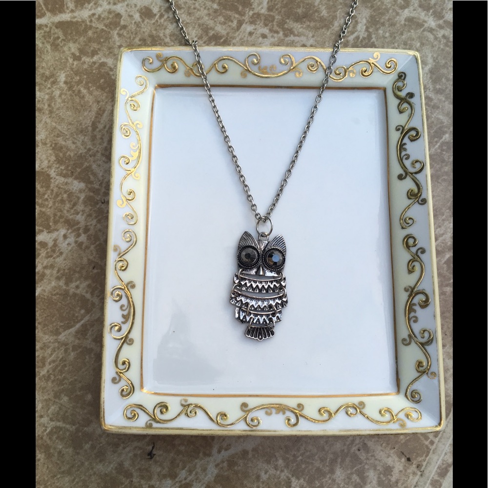 Owl Charm Necklace