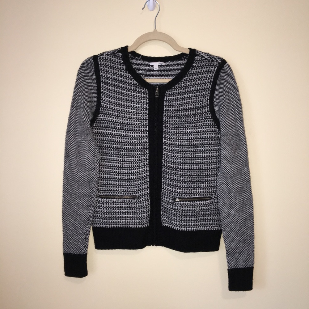 Halogen Zip Up Cardigan Sweater Small.