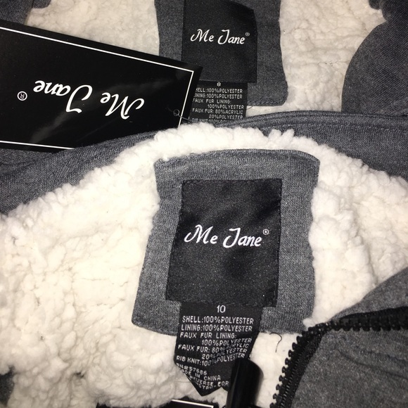 NWT Me Jane Cloth Jacket with Detachable Hood - Picture 6 of 8