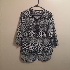 Printed blouse
