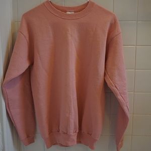 Millennial Pink Crewneck Sweater