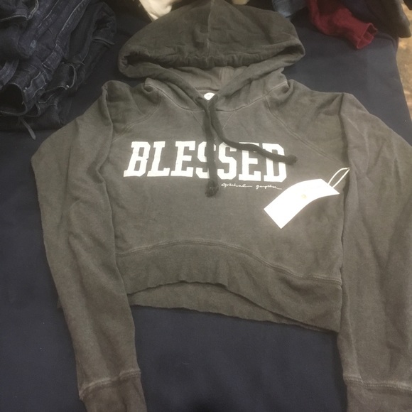 Spiritual Gangster Sweaters - Spiritual gangster blessed sweater gray new crap