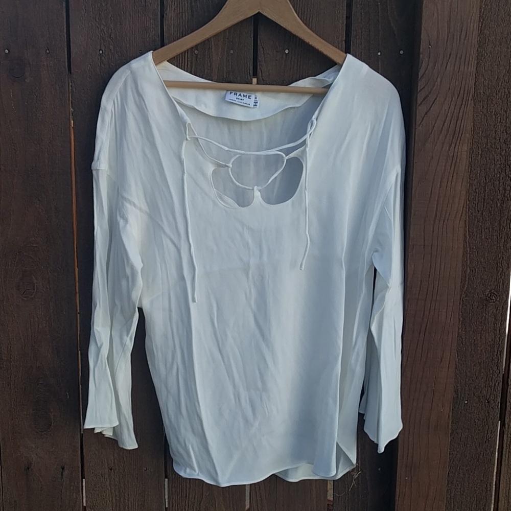 ✨SOLD✨ FRAME Denim Blouse