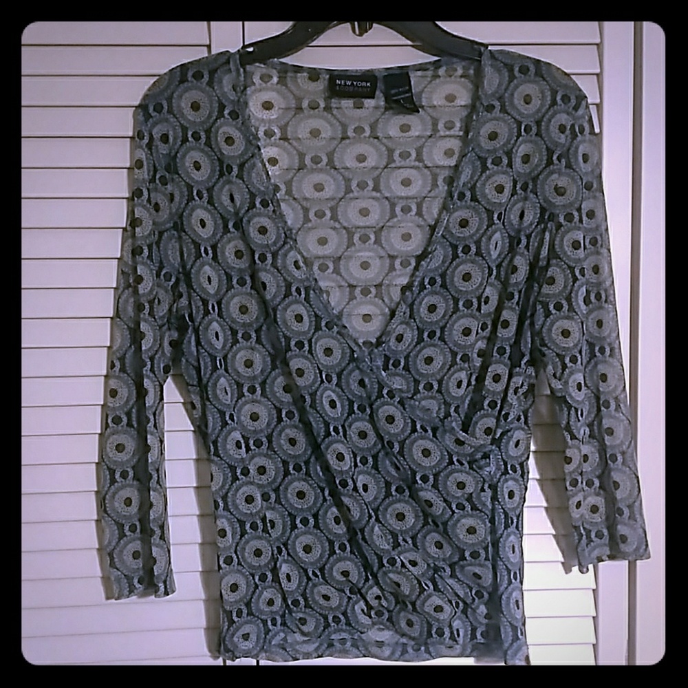 Sheer New York & Company Top