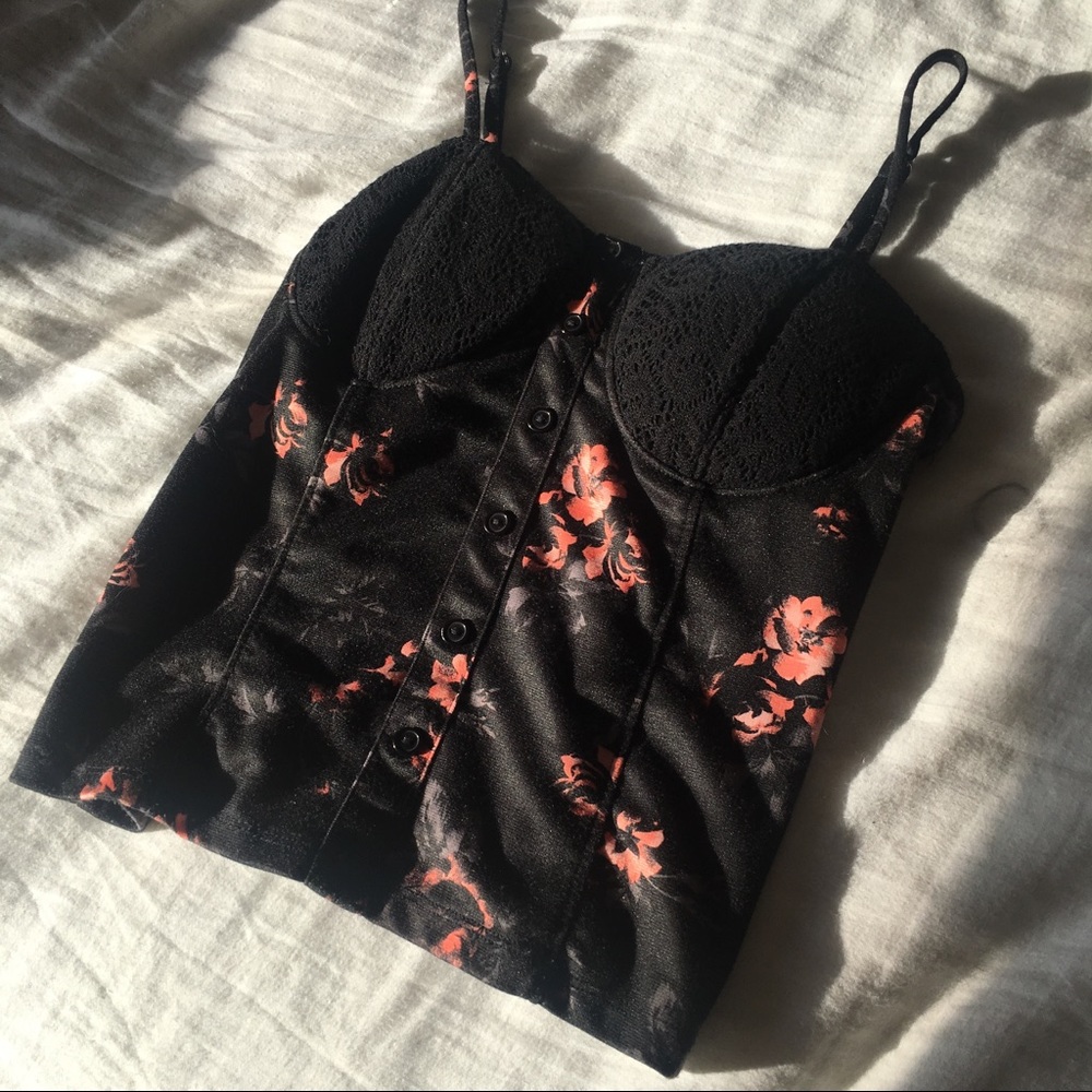 Floral tank top