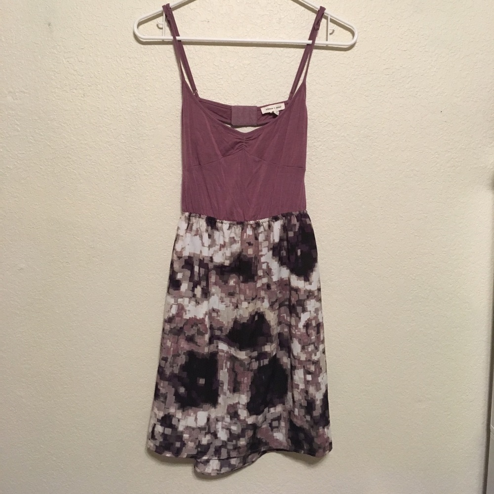 Open back dress