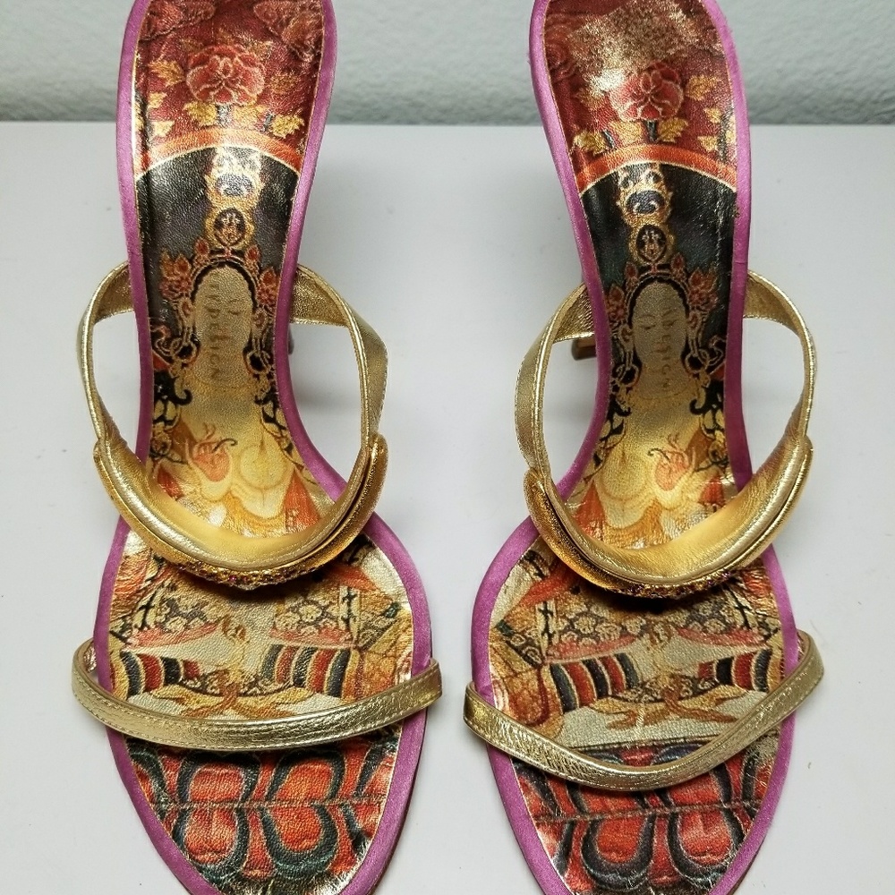 GIUSEPPE ZANOTTI Design bejeweled heels - Picture 3 of 8