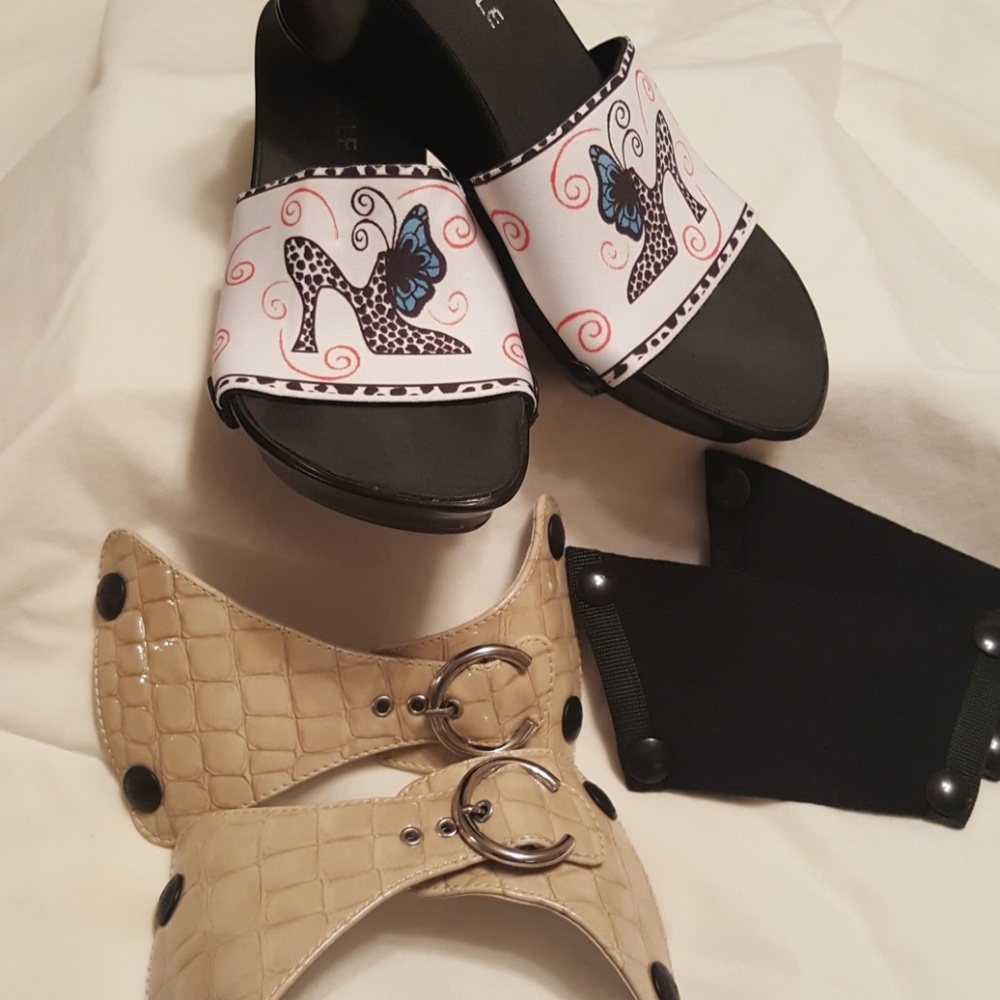 Interchangeable shoes 3 pairs in one!