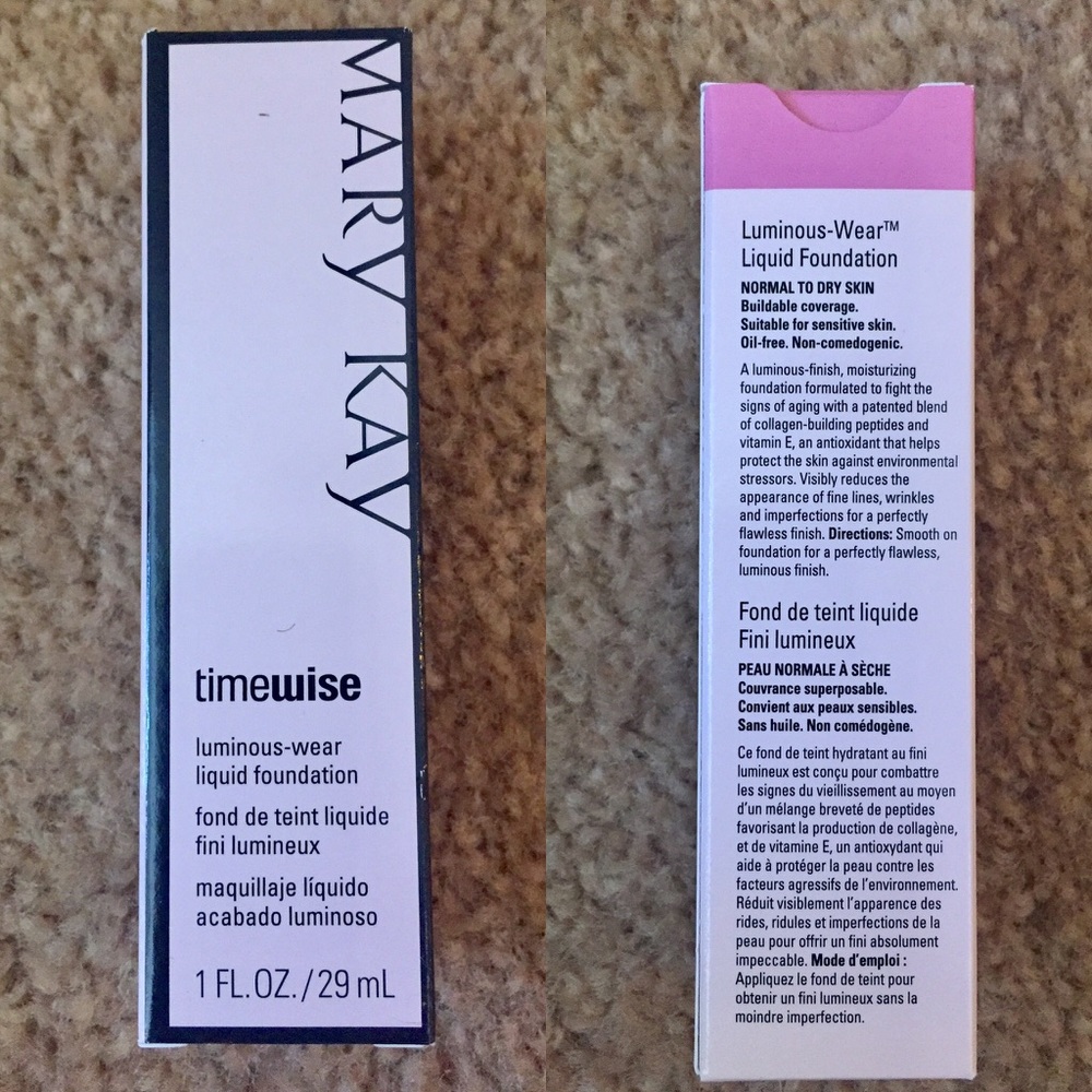 Mary Kay Luminous Foundation- Beige 4