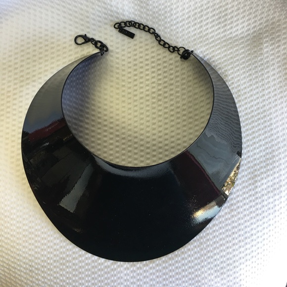 Chunky Metal Choker Necklace - Picture 4 of 6