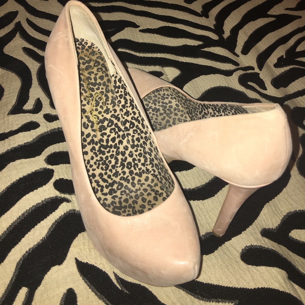 Jessica Simpson platform heels