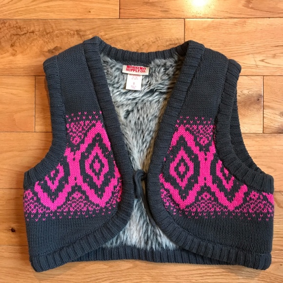 Girls size Small Mossimo Supply  crop vest - Picture 1 of 3